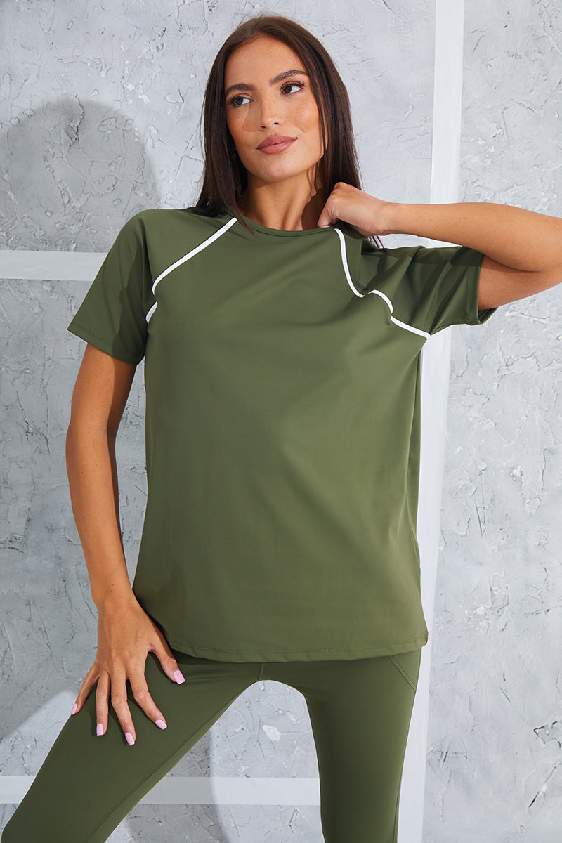 Contrast Active T-Shirt