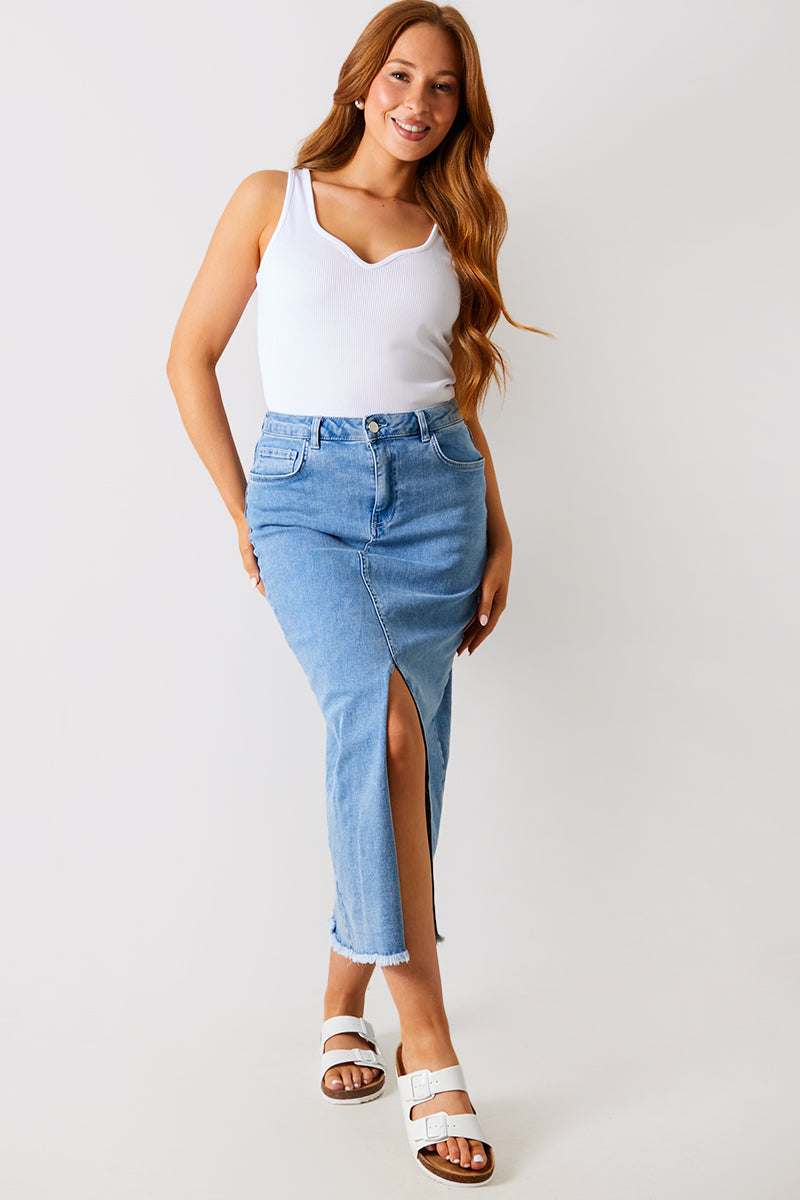 Ribbed Sweatheart Neckline Bodysuit