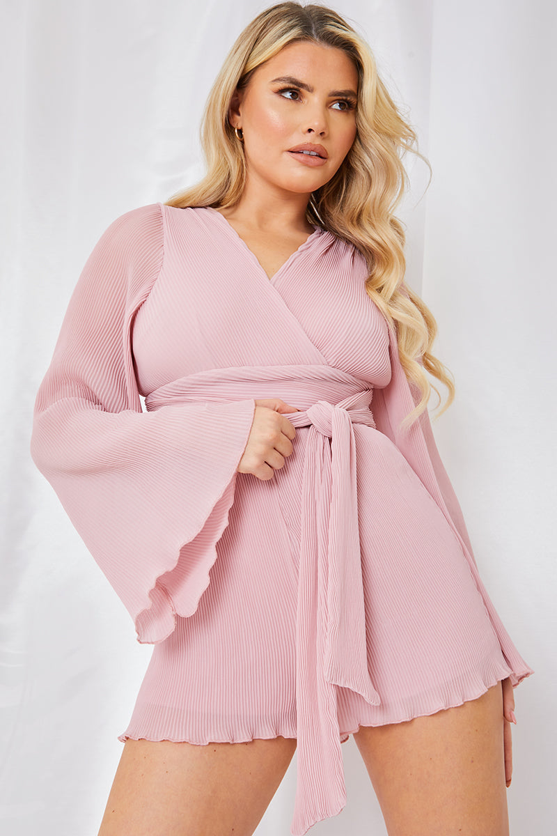 Wrap Belted Playsuit