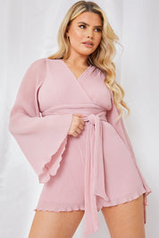 Wrap Belted Playsuit