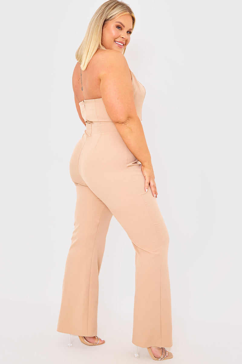 Halterneck Tailored Jumpsuit