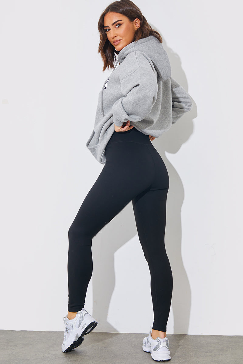 High Waisted Fleece Lined Legging