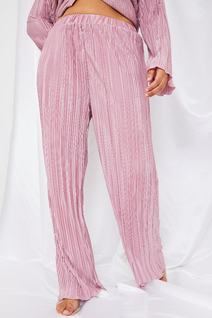 Plisse Trousers
