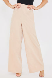 Elasticated Waist Wide Leg Trousers