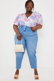 Lightwash Denim Paperbag Jeans