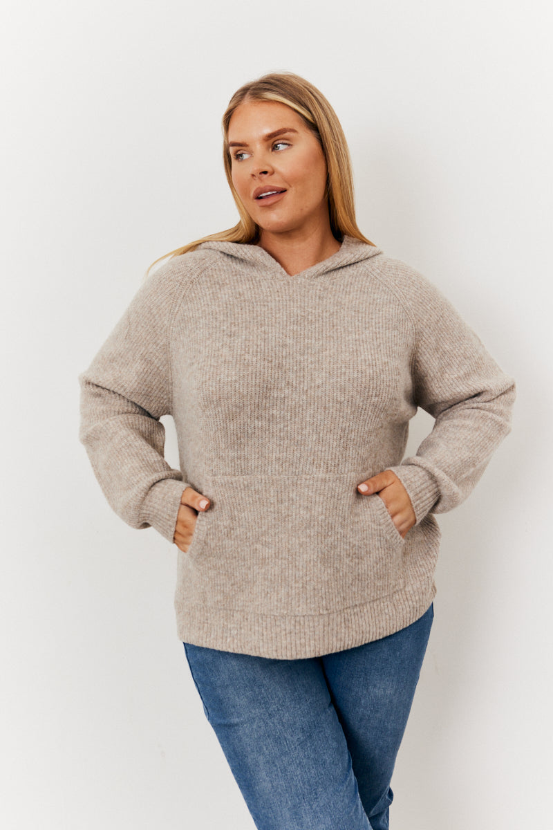 Knitted Hoodie