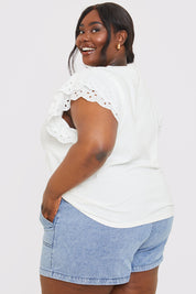 Paperbag Denim Short