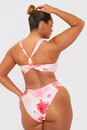 Floral Seamless Boomerang Bikini Bottom