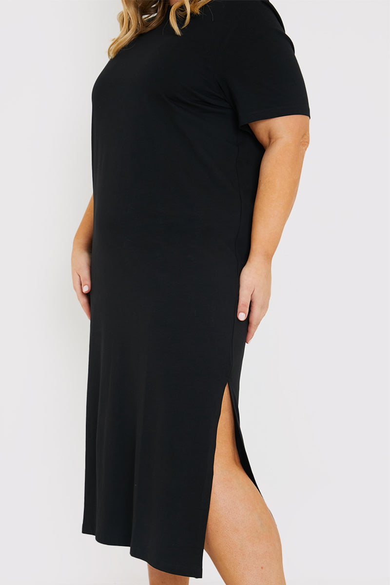 Oversized Midaxi T-Shirt Dress