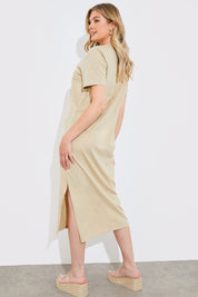 Oversized Midaxi T Shirt Dress