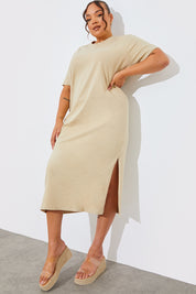 Oversized Midaxi T Shirt Dress