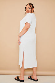 Oversized Midaxi T Shirt Dress