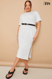 Oversized Midaxi T Shirt Dress