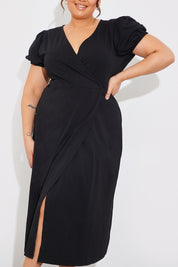Wrap Midaxi Dress