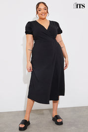 Wrap Midaxi Dress