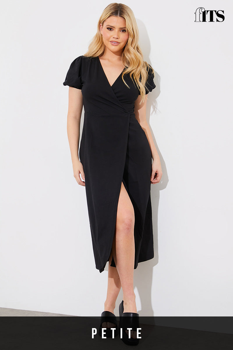 Wrap Midaxi Dress