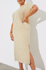 Oversized Midaxi T Shirt Dress