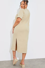 Oversized Midaxi T Shirt Dress