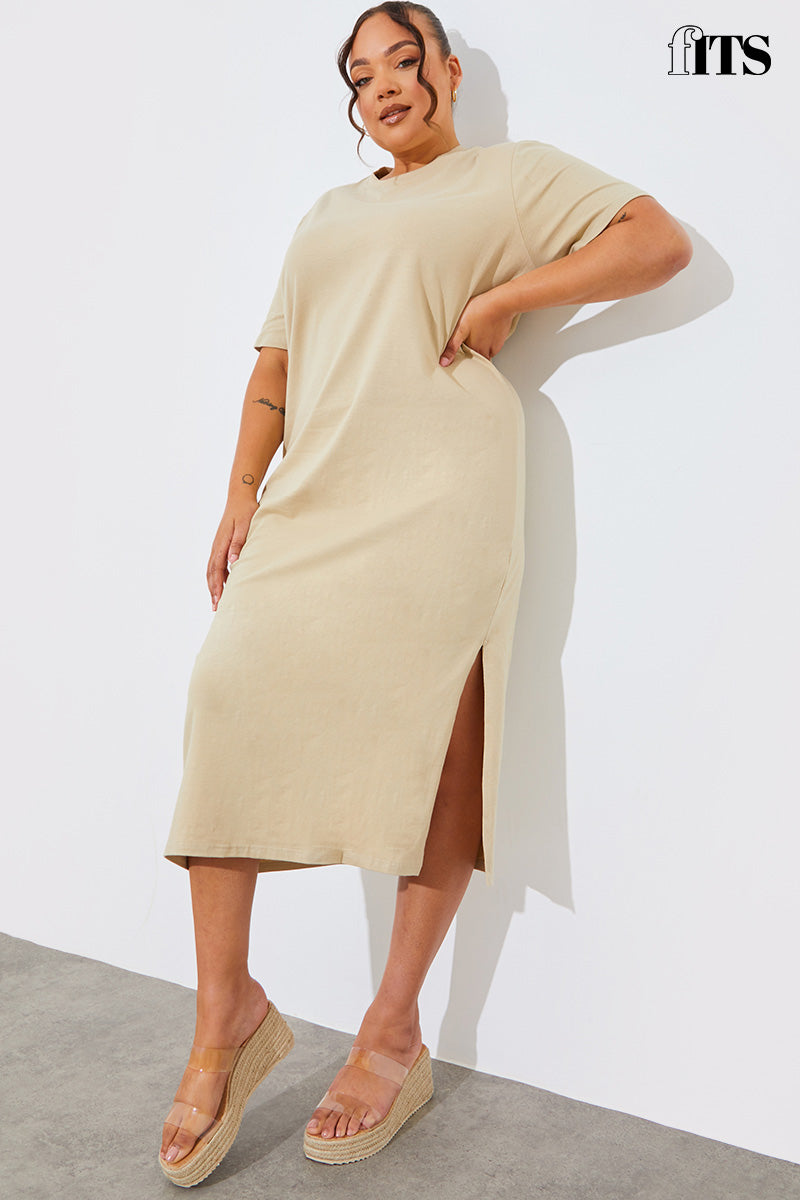 Oversized Midaxi T Shirt Dress
