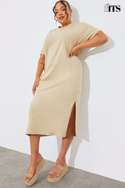 Oversized Midaxi T Shirt Dress
