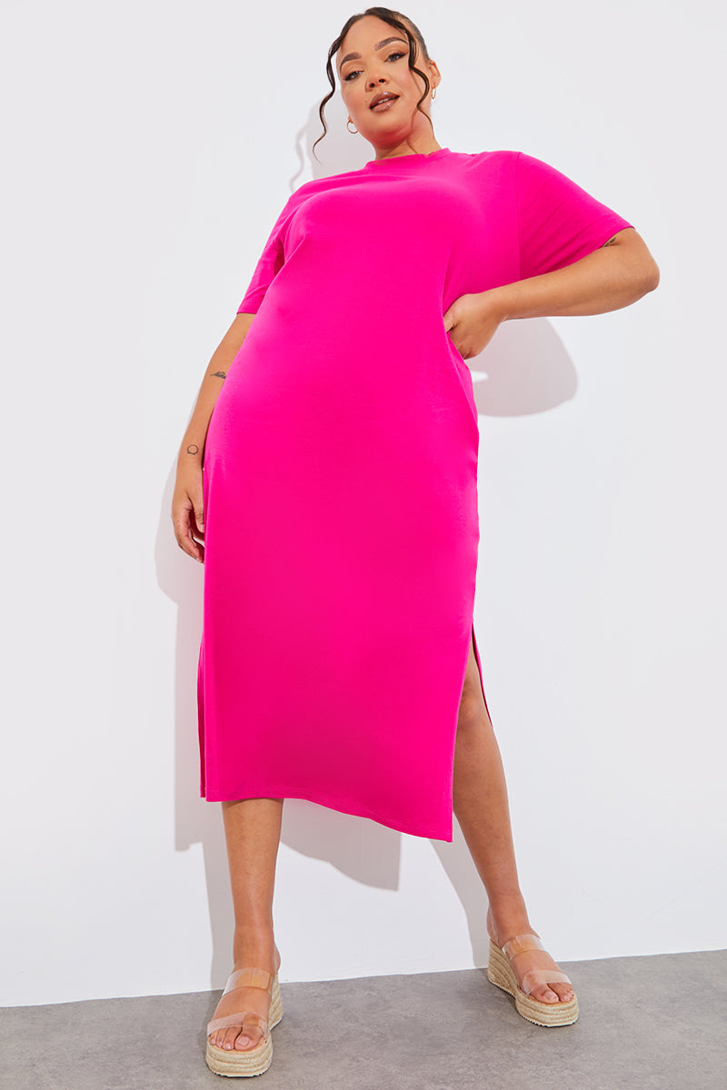 Oversized Midaxi T Shirt Dress