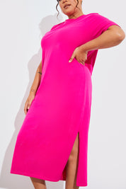 Oversized Midaxi T Shirt Dress