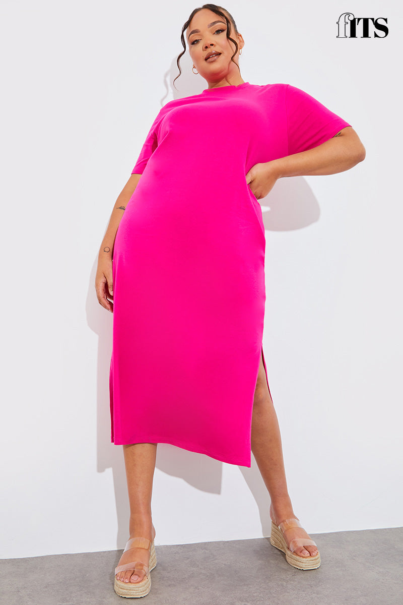 Oversized Midaxi T Shirt Dress