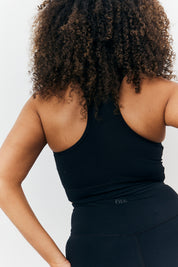 Soft Touch Cross Over Band Detail Medium Support Sports Bra