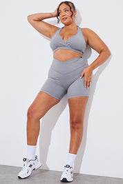 Soft Touch Medium Support Halter Neck Sports Bra