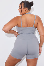Soft Touch Medium Support Halter Neck Sports Bra