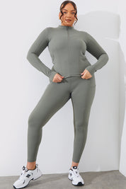 Soft Touch Zip Through Jacket