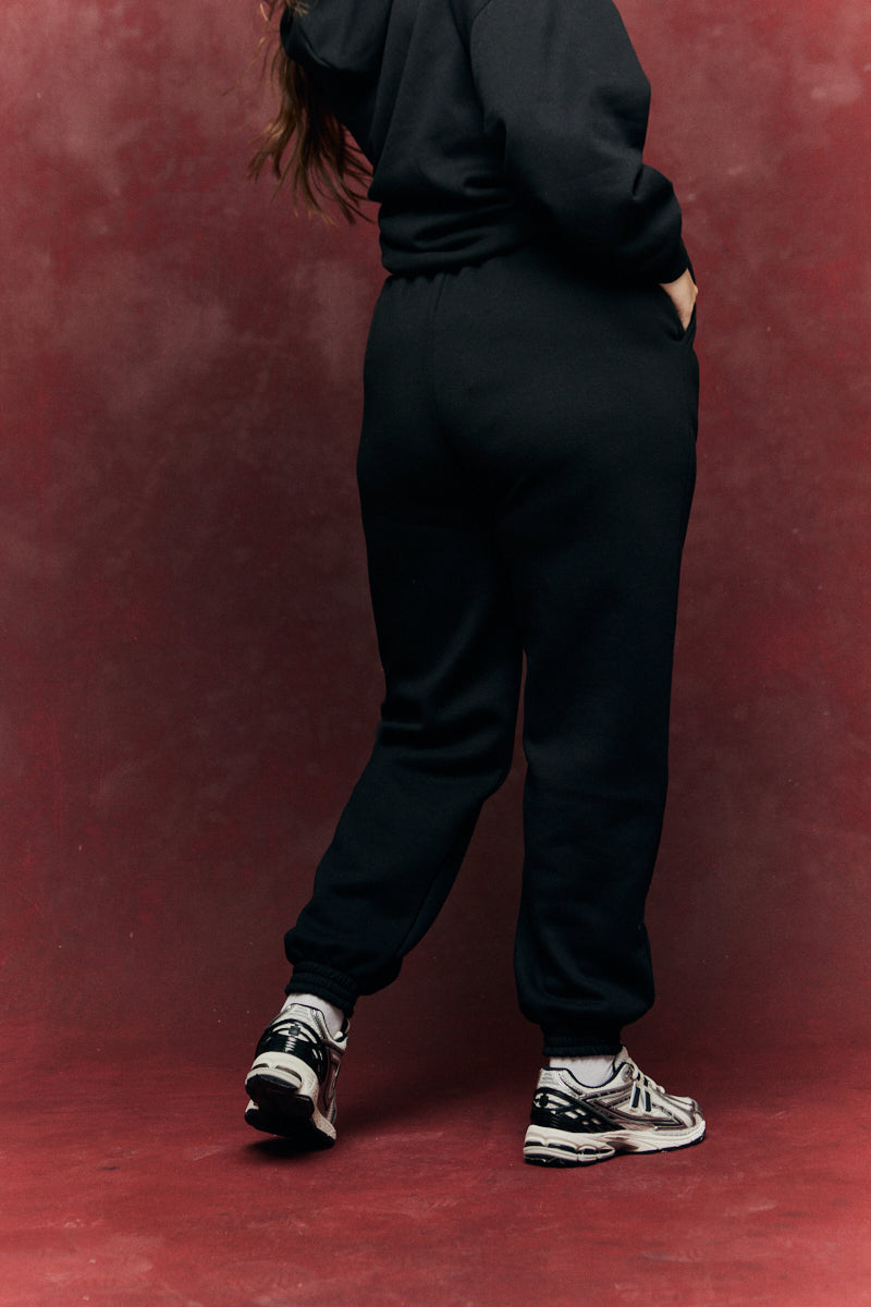 Fits Embroidered Co-Ord Joggers