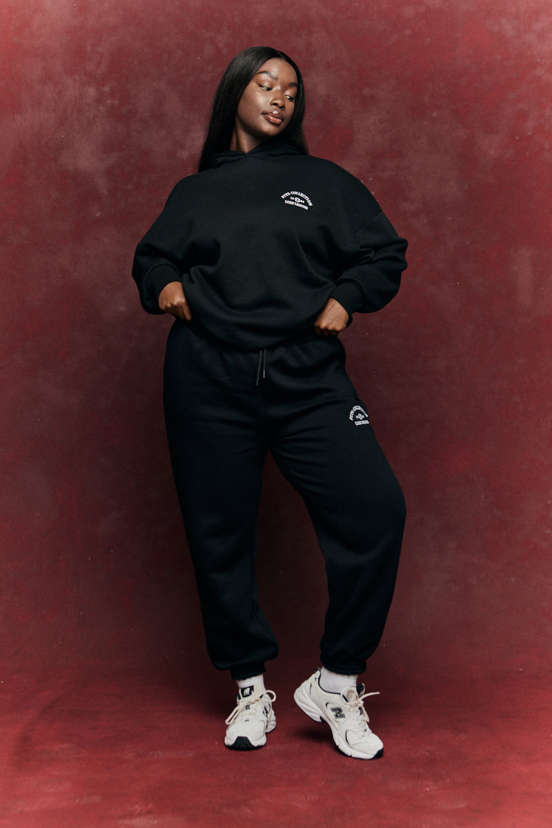 Fits Embroidered Co-Ord Joggers