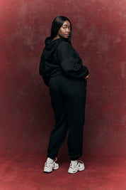 Fits Embroidered Co-Ord Joggers