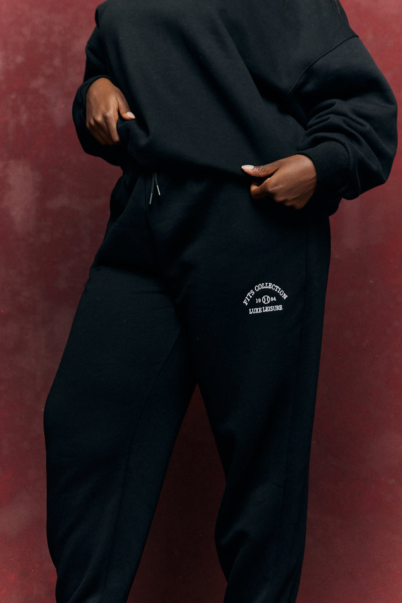 Fits Embroidered Co-Ord Joggers