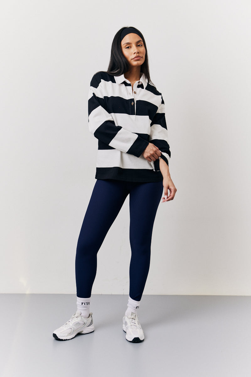 Navy Sculpt and Control Leggings