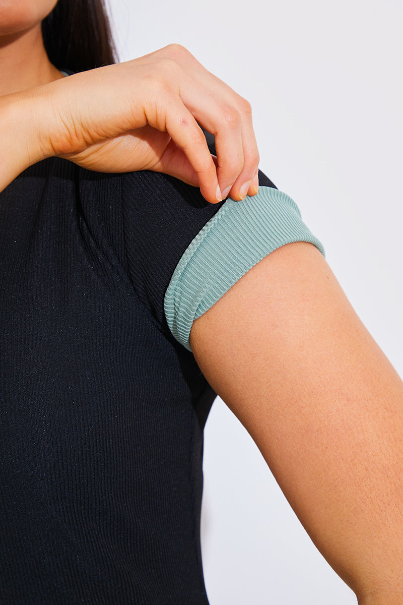 Cap Sleeve Reversible Mini Dress