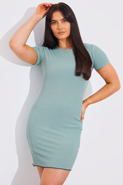 Cap Sleeve Reversible Mini Dress