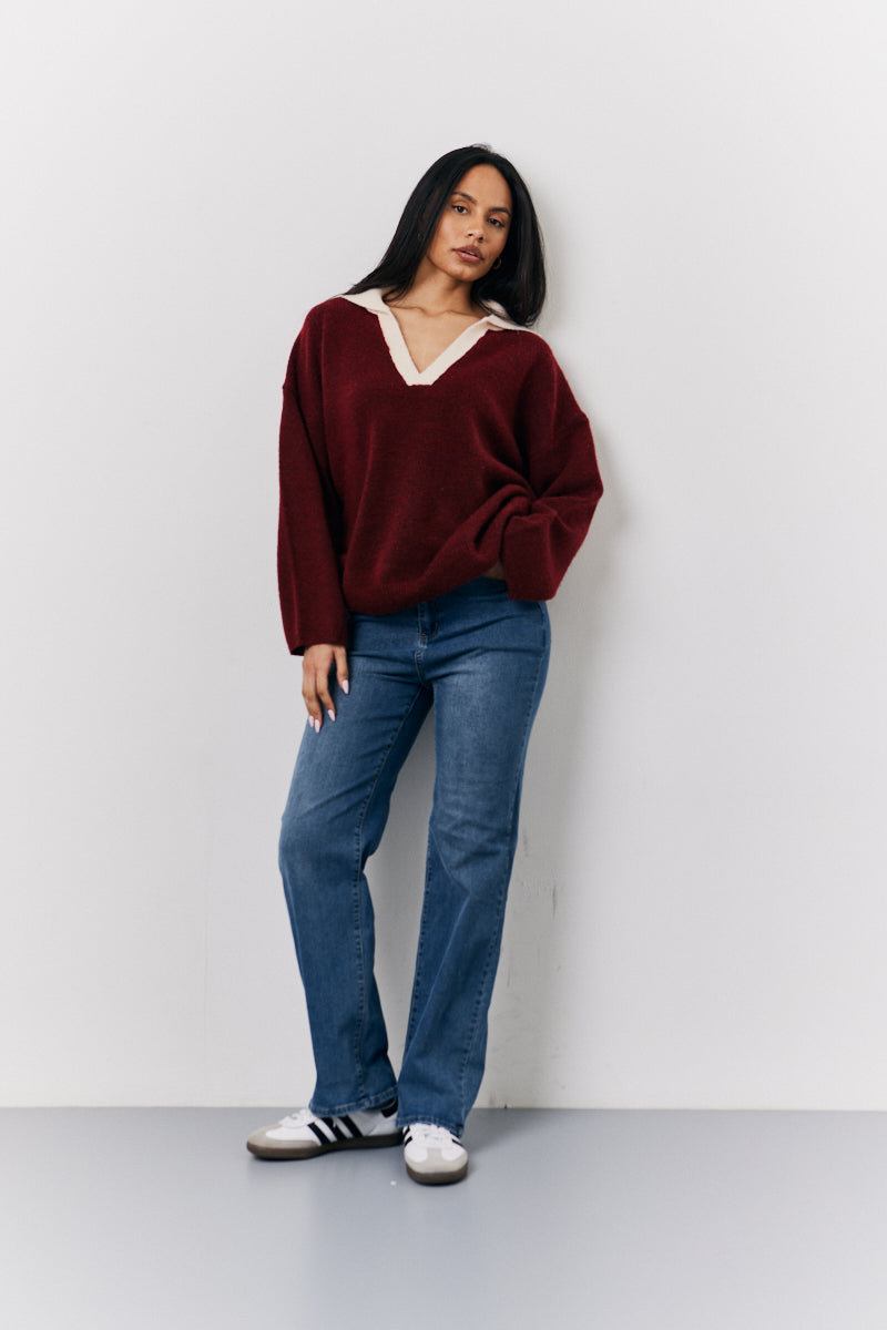 Soft Touch Collared Sweater