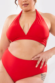 Sculpt And Control High Waist High Leg Bikini Bottom