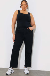 Scoop Neck Shaping Top