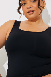 Scoop Neck Shaping Top