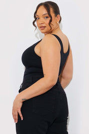 Scoop Neck Shaping Top