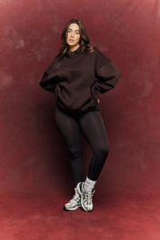 Fits Quarter Zip Printed Sweatshirt