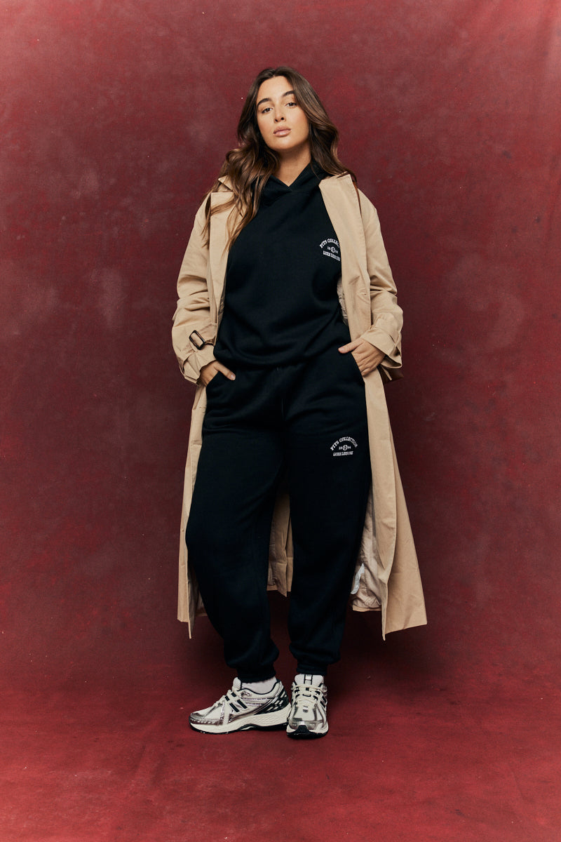 Fits Embroidered Co-Ord Hoodie