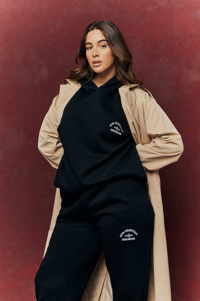 Fits Embroidered Co-Ord Hoodie