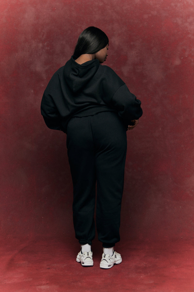 Fits Embroidered Co-Ord Hoodie