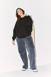 Fits Printed Crew Neck Sweatshirt