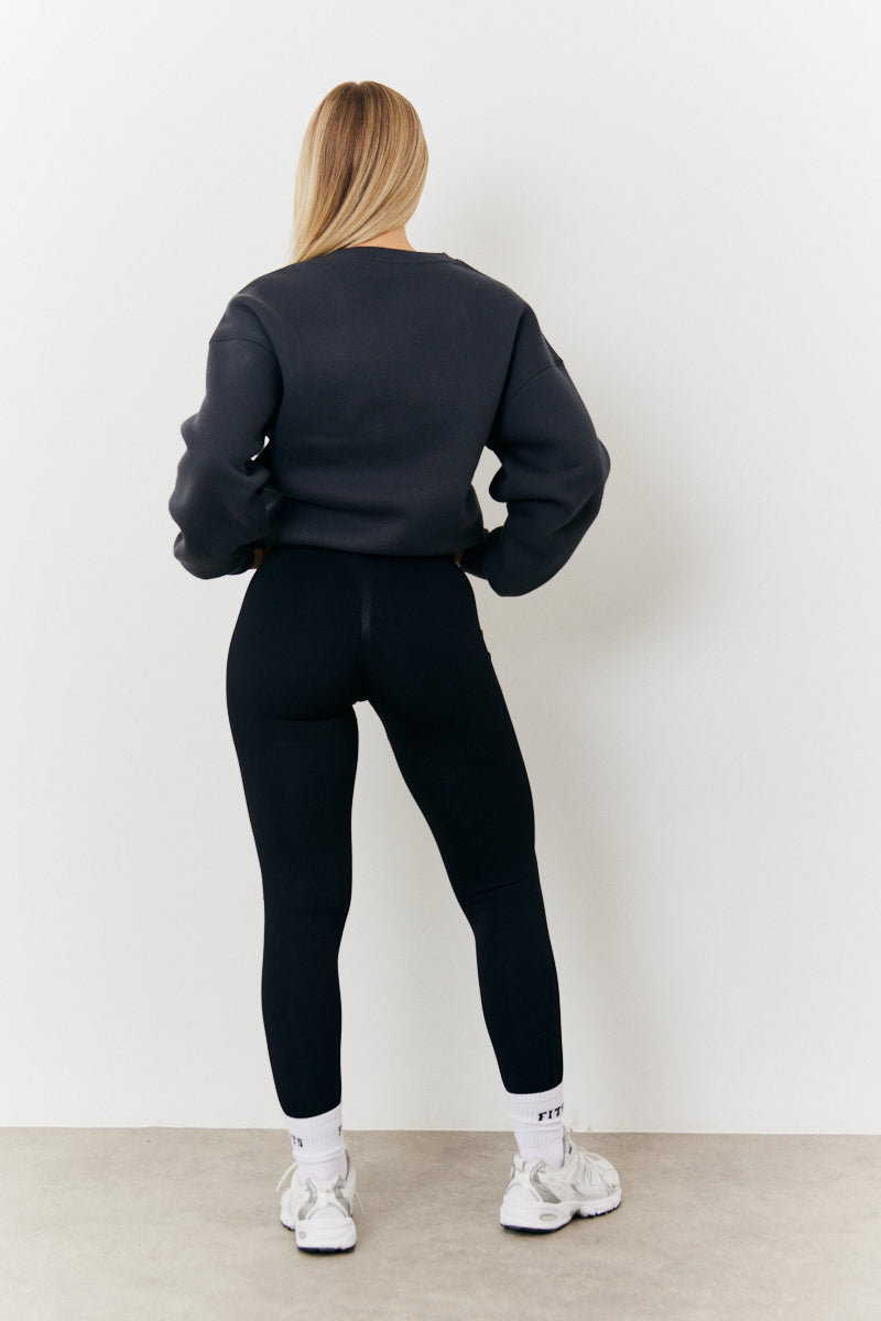 Distressed Fits Oversized Sweater