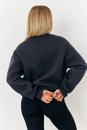 Distressed Fits Oversized Sweater